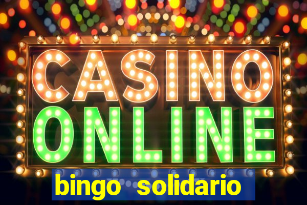 bingo solidario como organizar