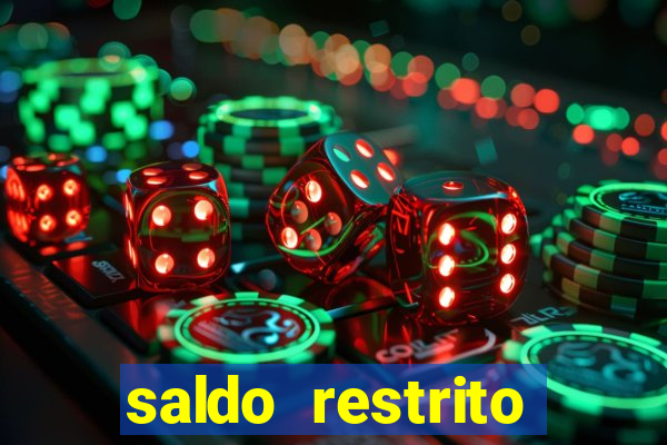 saldo restrito estrela bet