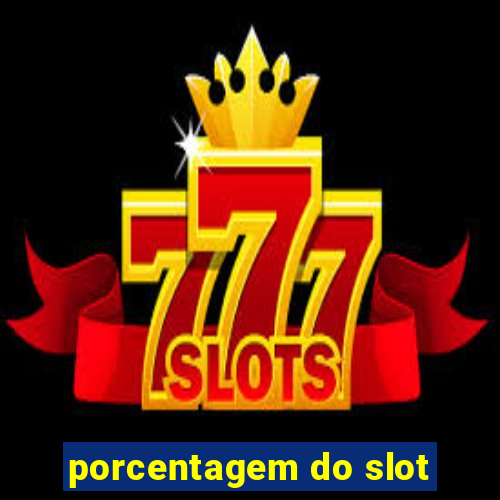 porcentagem do slot