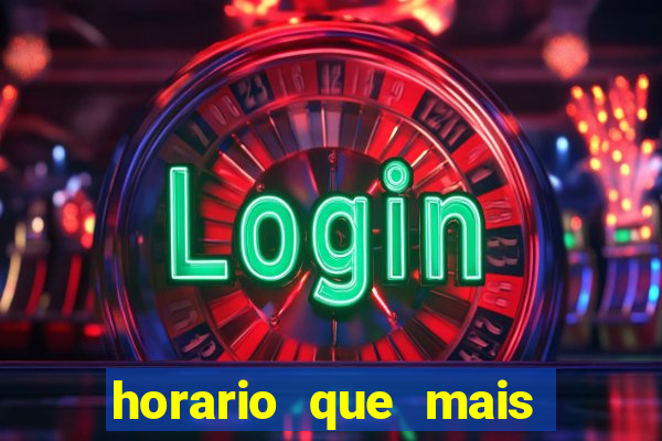 horario que mais paga fortune tiger