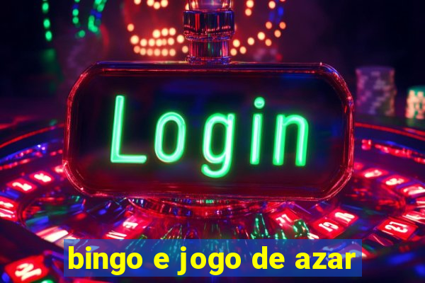 bingo e jogo de azar