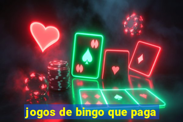 jogos de bingo que paga