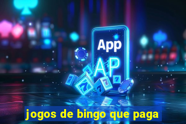 jogos de bingo que paga