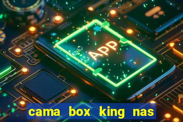 cama box king nas casas bahia