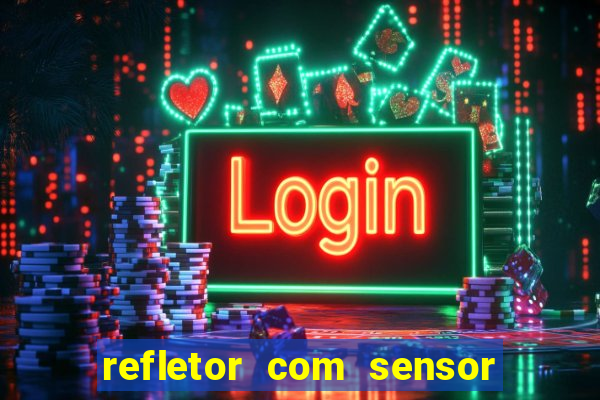 refletor com sensor noturno como instalar