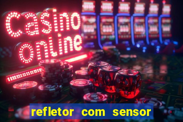 refletor com sensor noturno como instalar