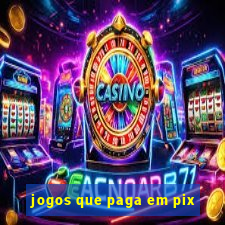 jogos que paga em pix