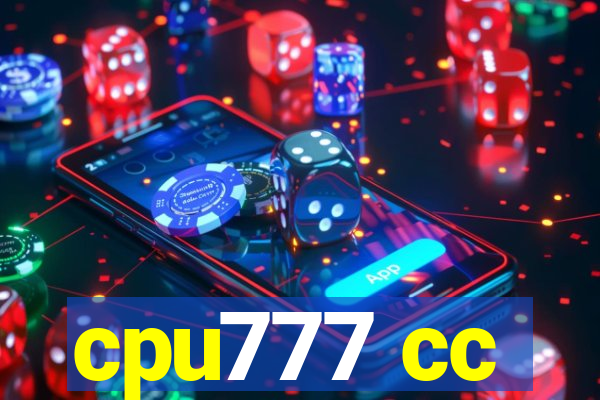 cpu777 cc