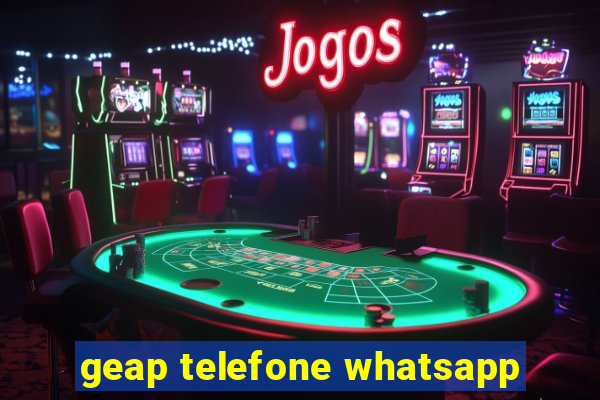 geap telefone whatsapp