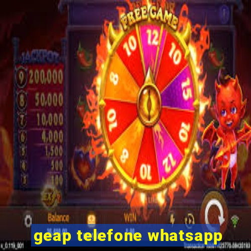 geap telefone whatsapp