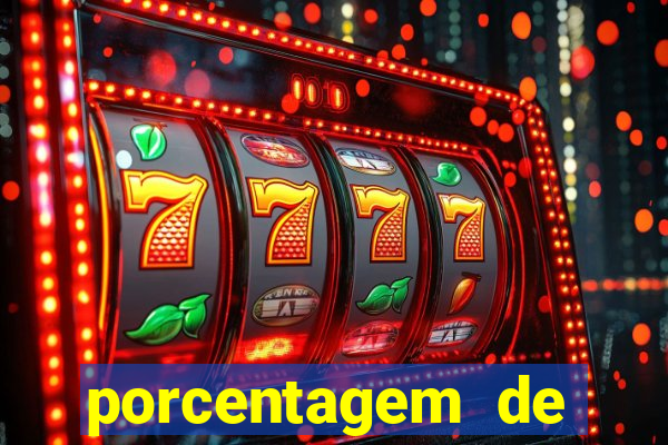 porcentagem de jogos slot