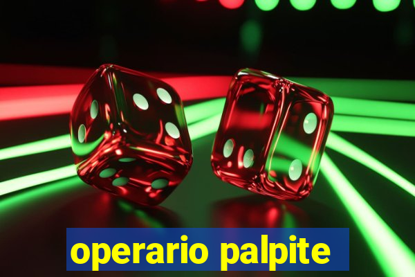 operario palpite