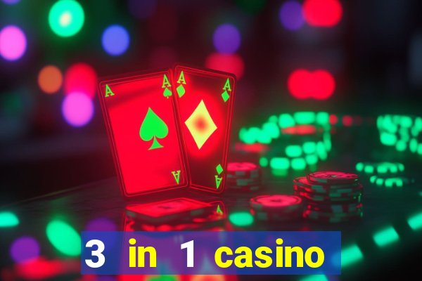 3 in 1 casino game table