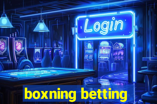 boxning betting