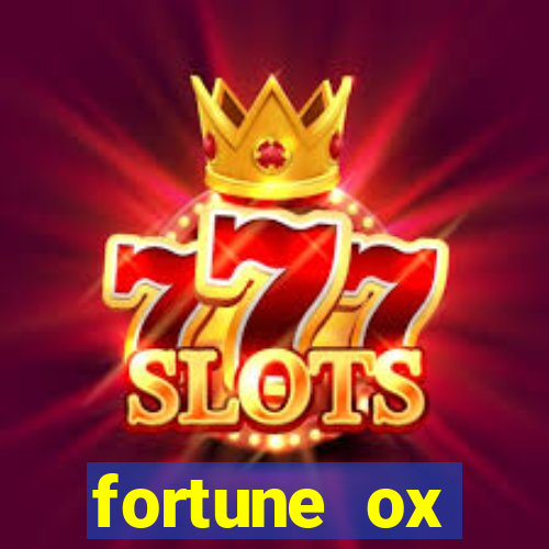 fortune ox horários pagantes