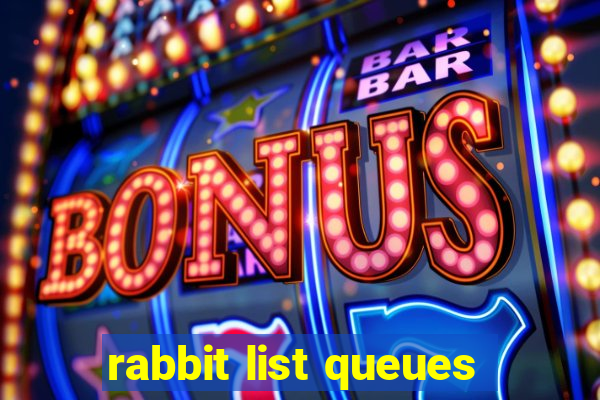 rabbit list queues