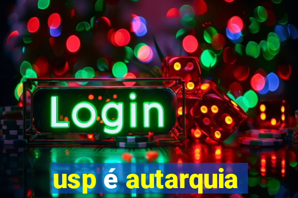 usp é autarquia