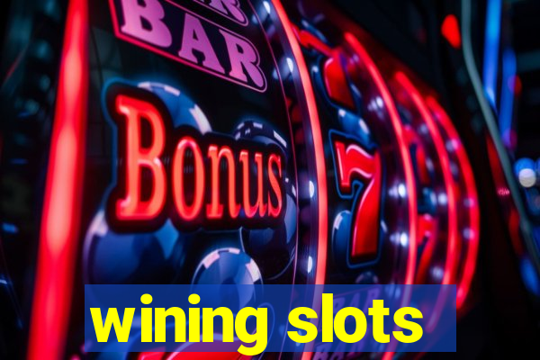 wining slots