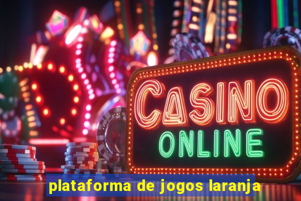 plataforma de jogos laranja