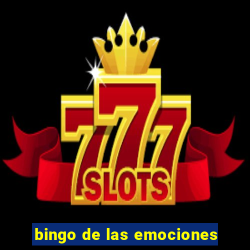 bingo de las emociones