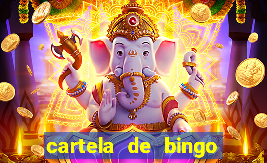 cartela de bingo para imprimir gratis