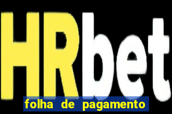 folha de pagamento para preencher word