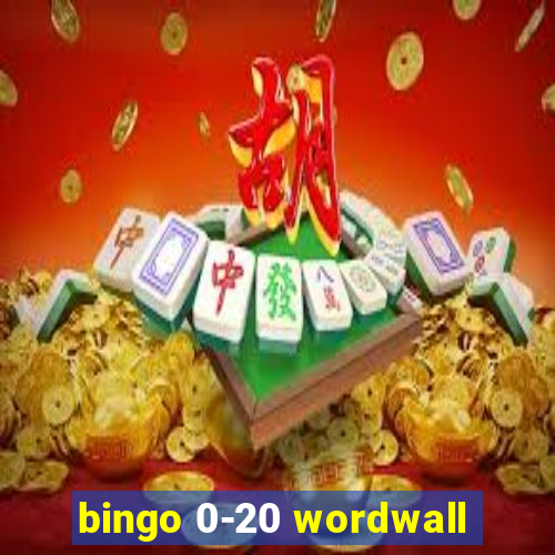 bingo 0-20 wordwall