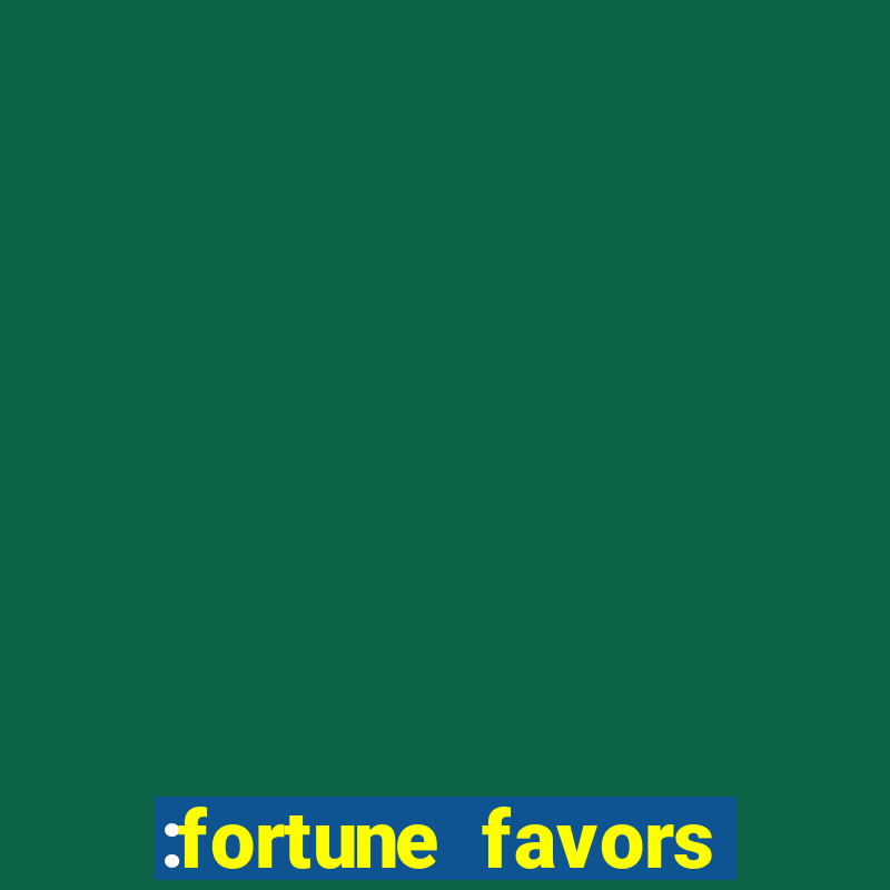 :fortune favors lady nikuko