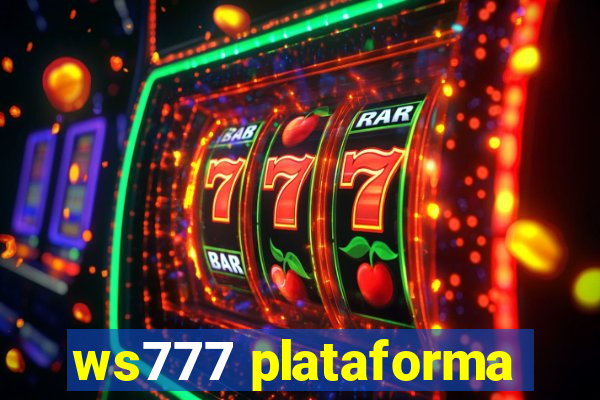 ws777 plataforma