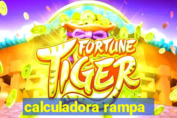 calculadora rampa