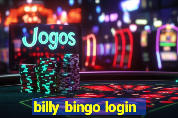 billy bingo login