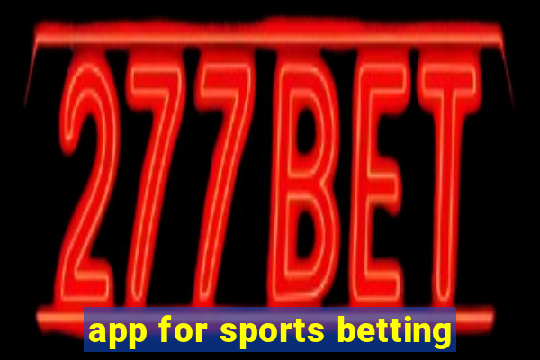 app for sports betting