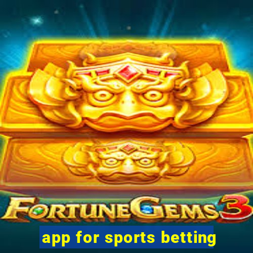 app for sports betting