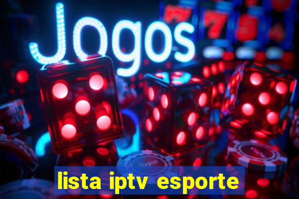 lista iptv esporte