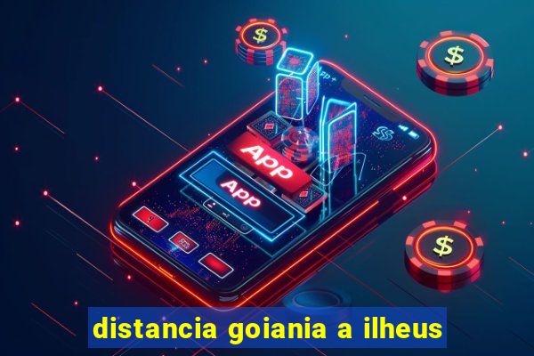 distancia goiania a ilheus