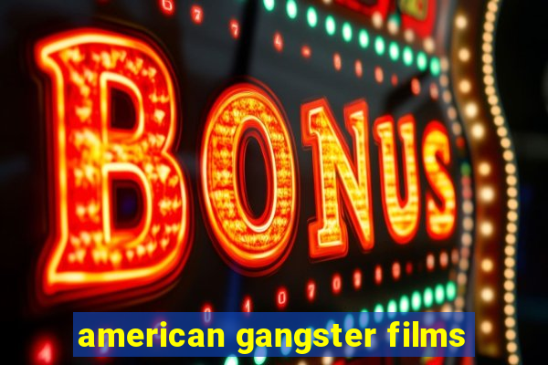 american gangster films