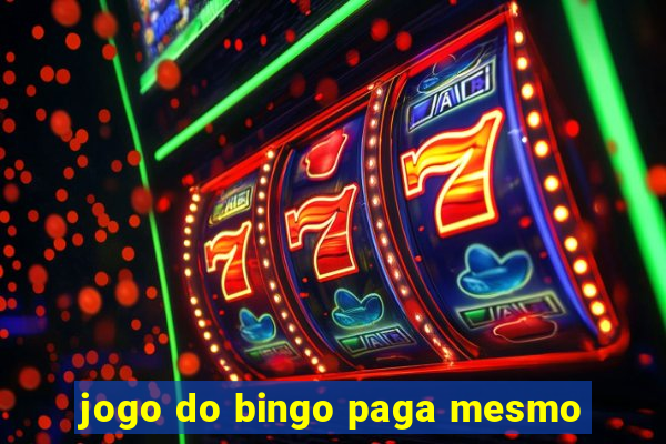 jogo do bingo paga mesmo