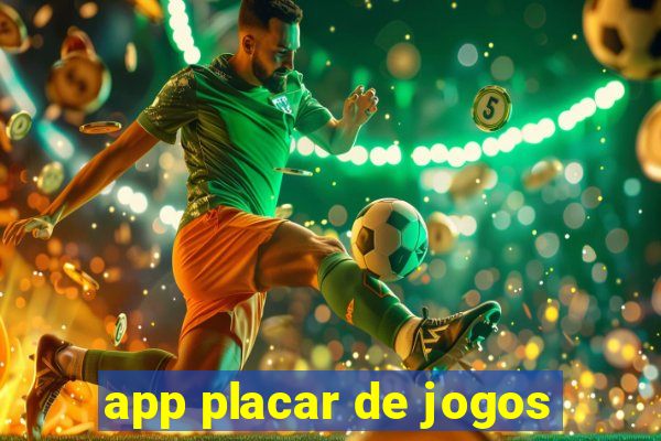 app placar de jogos