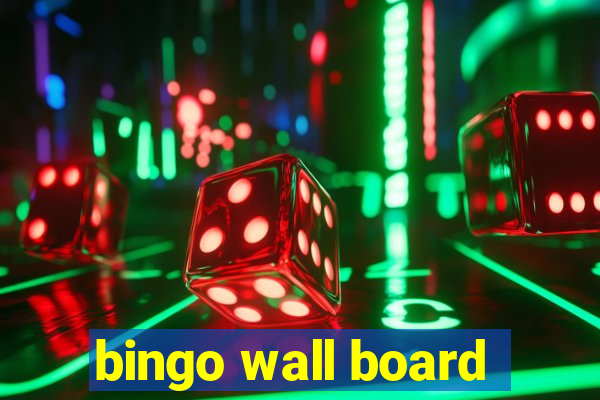 bingo wall board