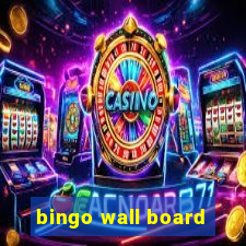 bingo wall board