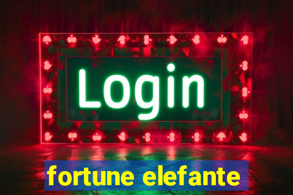 fortune elefante