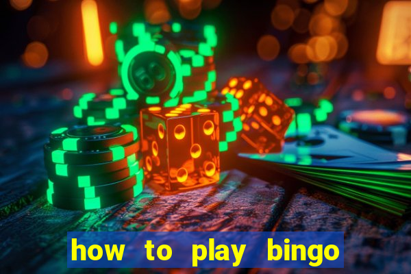 how to play bingo bonus scratch card