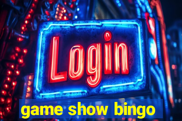 game show bingo