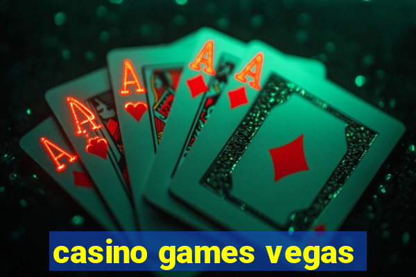 casino games vegas