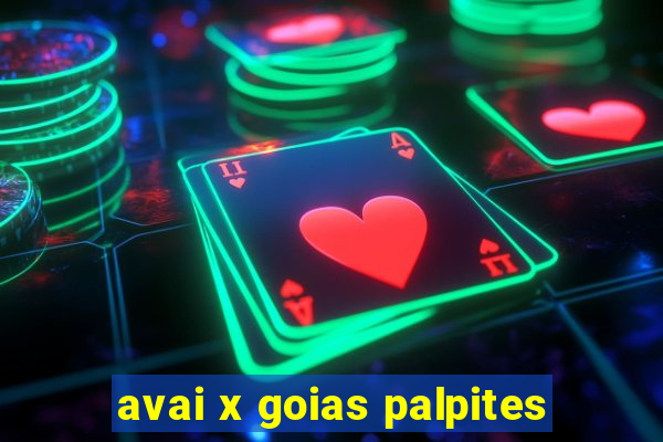 avai x goias palpites