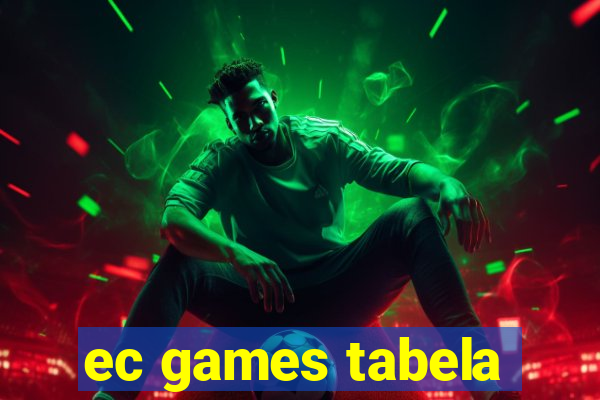 ec games tabela