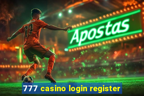 777 casino login register