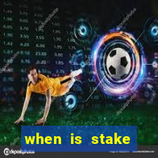 when is stake monthly bonus