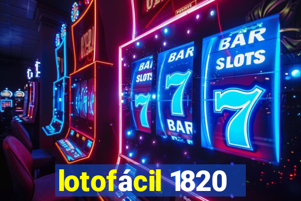 lotofácil 1820