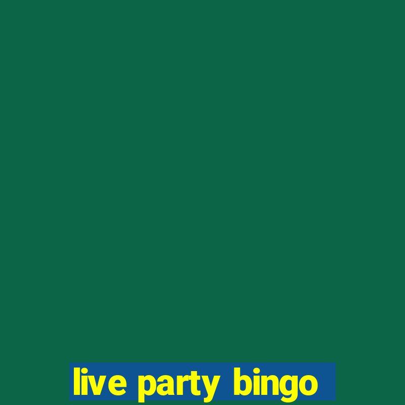 live party bingo